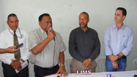 ALCALDE MUSA MEYRELES ANUNCIA REMODELACIÓN LOCAL PERIODISTAS