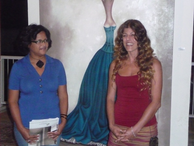 VERÓNICA ANGOSTINI CELEBRA  EXPOSICIÓN “ESENCIA” CASA CULTURA PUERTO PLATA