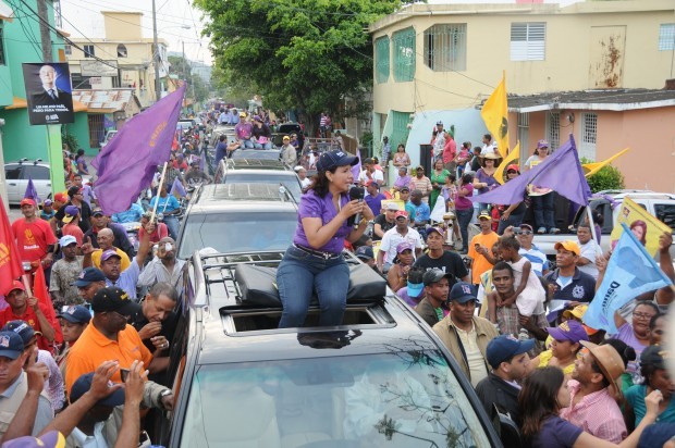 CANDIDATA VICEPRESIDENCIAL PLD AFIRMA MEDINA APOYARA TURISMO PUERTO PLATA