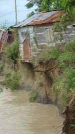 LLUVIAS DESBORDAN AFLUENTES COSTA NORTE; RÍO CAMÚ AMENAZA VIVIENDAS MONTELLANO