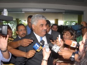 Miguel Vargas y la prensa