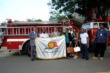 Donan unidad contra incendios cuerpo bomberos Samaná