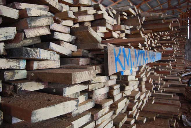 Subastan madera incautada en Puerto Plata   