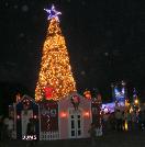 Niños disfrutan encendido árbol navideño Puerto Plata