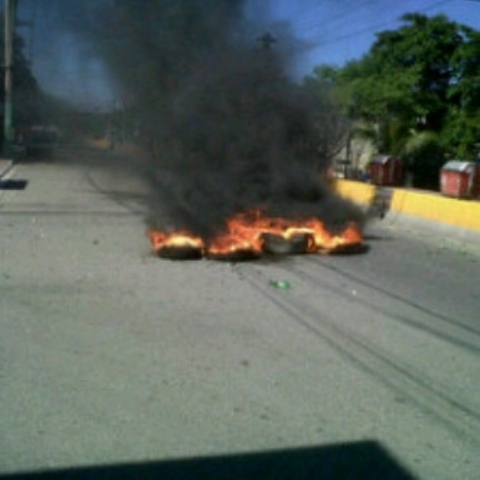 PROTESTAS LLEGAN SECTOR VILLA PROGRESO FALTA AGUA POTABLE