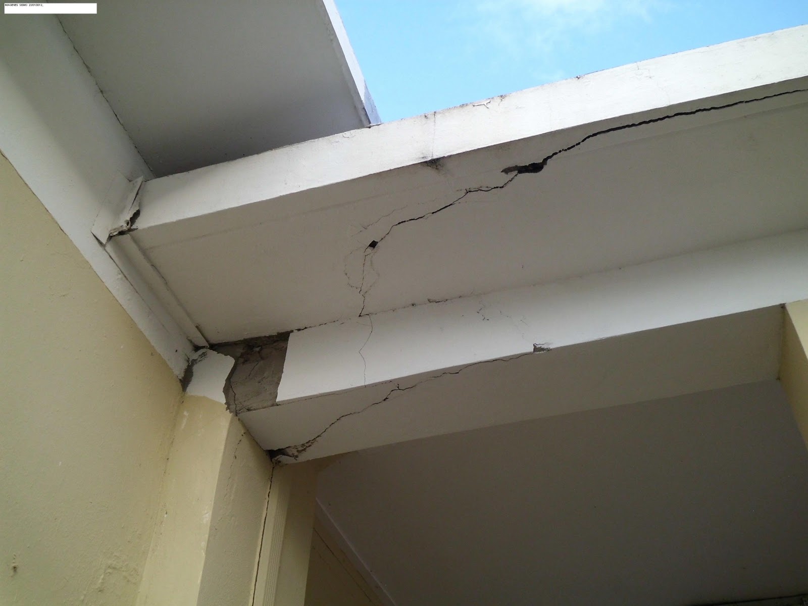 TEMBLORES TIERRA AGRIETAN VIVIENDAS COMUNIDAD GASPAR HERNÁNDEZ