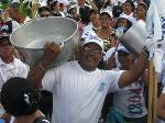 MUJERES PERREDEÍSTAS CELEBRAN MARCHA “CALDEROS VACÍOS” EN PUERTO PLATA