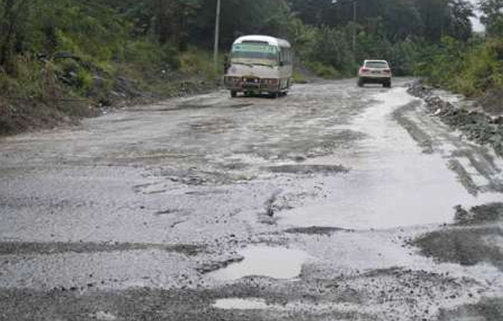 CHOFERES RUTA IMBERT-GUANANICO PROTESTAN 