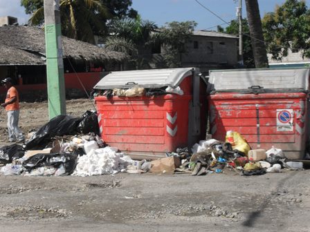 DENUNCIAN CÚMULO DE BASURA EN AVENIDA PENETRACIÓN AL MUELLE NUEVO  