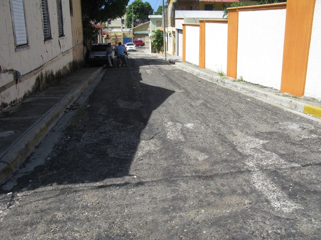 SOLICITAN REPAVIMENTACIÓN DEL CALLEJÓN CONCORDIA QUE ESTÁ INTRANSITABLE