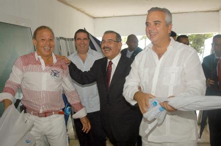 Resaltan visita presidente Medina  Playa Dorada