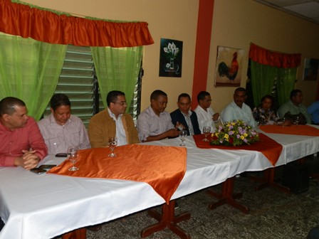 Ofrecen charla dirigentes PLD Gaspar Hernández