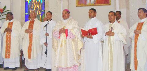 Celebrarán eucaristía aniversario primera misa nuevo mundo  