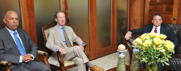 Zar Antidroga EU Trata Agenda Bilateral Presidencia DNCD