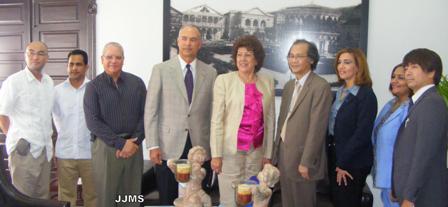 Gobernadora Puerto Plata recibe visita embajador Japón