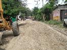 Inician trabajos de construcción calles principales de Llanos de Pérez