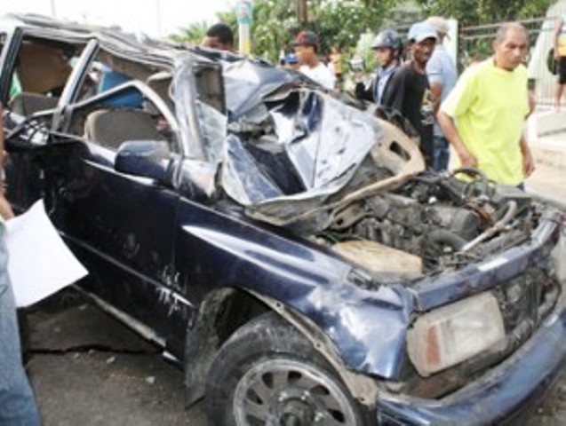 Dos muertos y cinco heridos en accidente de transito ocurrido en comunidad rural de Altamira