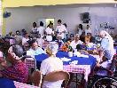 Ejecutivos y Empleados Generadora San Felipe comparten almuerzo  en hogar de ancianos de PP