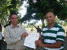 Empresa realiza aporte económico para terminar puente de La Piragua