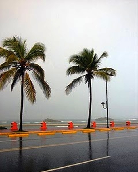 Amaneció lloviendo en Puerto Plata y otras comunidades del país por incidencia de una vaguada