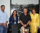 Cónsul británico visita la gobernadora provincial de Puerto Plata