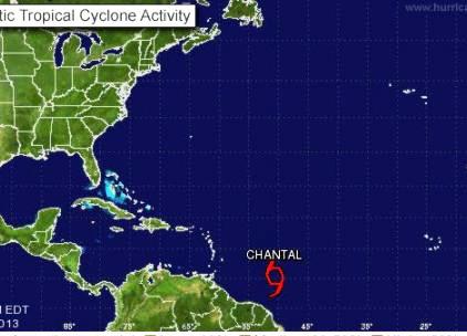 Se formó la tercera tormenta tropical de la temporada, que dará lugar a lluvias