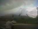 Amaneció lloviendo en PP y otras provincias de RD, debido al amplio campo nuboso tormenta Chantal