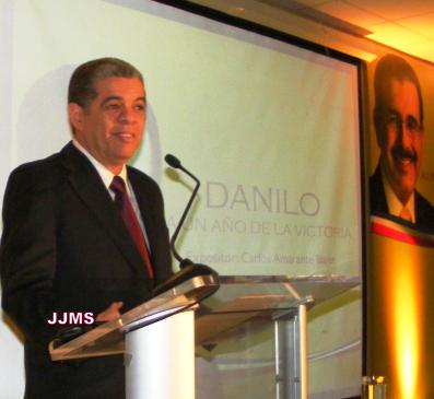 Amarante Baret dicta conferencia en PP de análisis a los 10 meses de gobierno de Danilo Medina