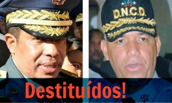 Destituyen jefes de la Policía Nacional y la Dirección Nacional de Control de Drogas