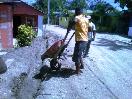 Autoridades de Maimón continúan trabajos construcción calles