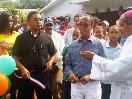 Inauguran acueducto comunitario construido por instituciones benéficas en Barrero de Imbert
