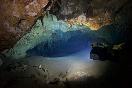 Descubren en PP tercera cueva submarina más grande del país ideal para el buceo especializado