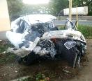 Empresario herido de gravedad al chocar su auto con camión en autopista PP-Altamira