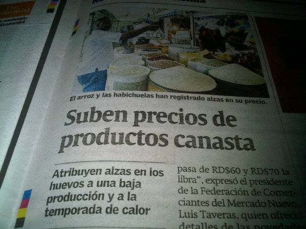 Se disparan precios de alimentos y varios medicamentos en el país