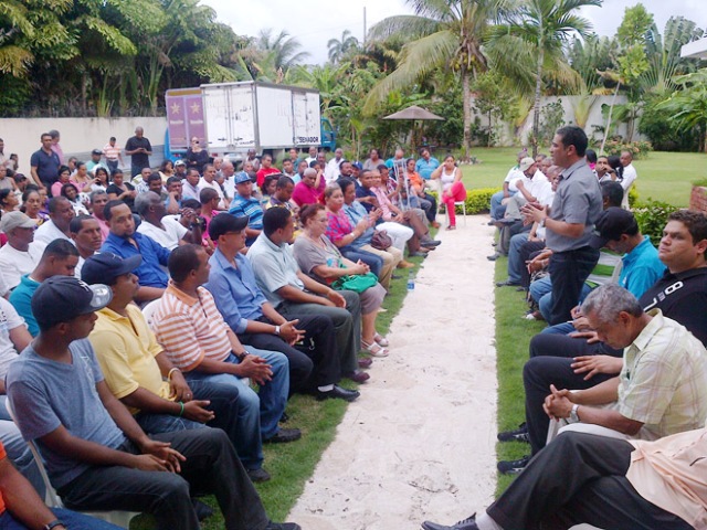 Senador Francis Vargas anuncia el inicio campaña retener presidencia provincial PLD