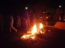 Estudiantes protestan en Montellano al no poder recibir clases debido a los apagones