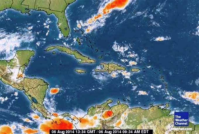 Onda tropical y vaguada seguirán provocando lluvias, existen posibilidades de que llueva en Puerto Plata