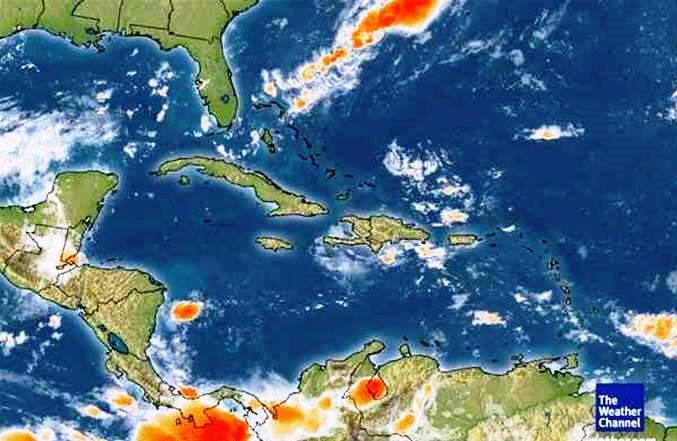  Onda tropical comenzará a incidir a partir de esta noche en el país se espera traiga lluvias para paliar sequía