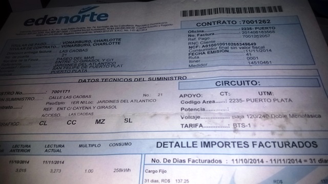 Ciudadanos de Puerto Plata indignados por aumentos inexplicables en facturación eléctrica en los últimos meses