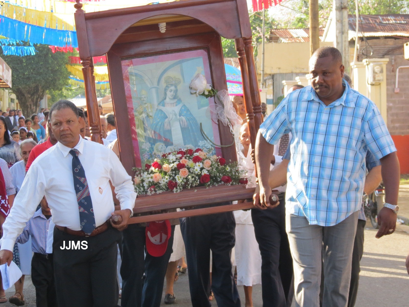 Feligreses católicos celebraron festividades Virgen de La Altagracia en Guananico