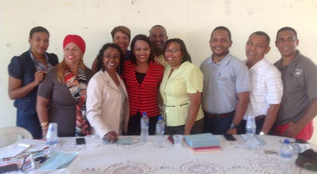 Presidenta Círculo de Locutores Dominicano visita Puerto Plata y se reúne con sus colegas