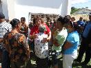 Gobernadora y Plan Social de la Presidencia entregan raciones alimenticias en Puerto Plata