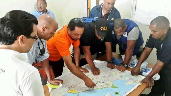 Realizan simulacro de tsunami ficticio en PP, ejercicio de alerta abarca a otros países del Caribe