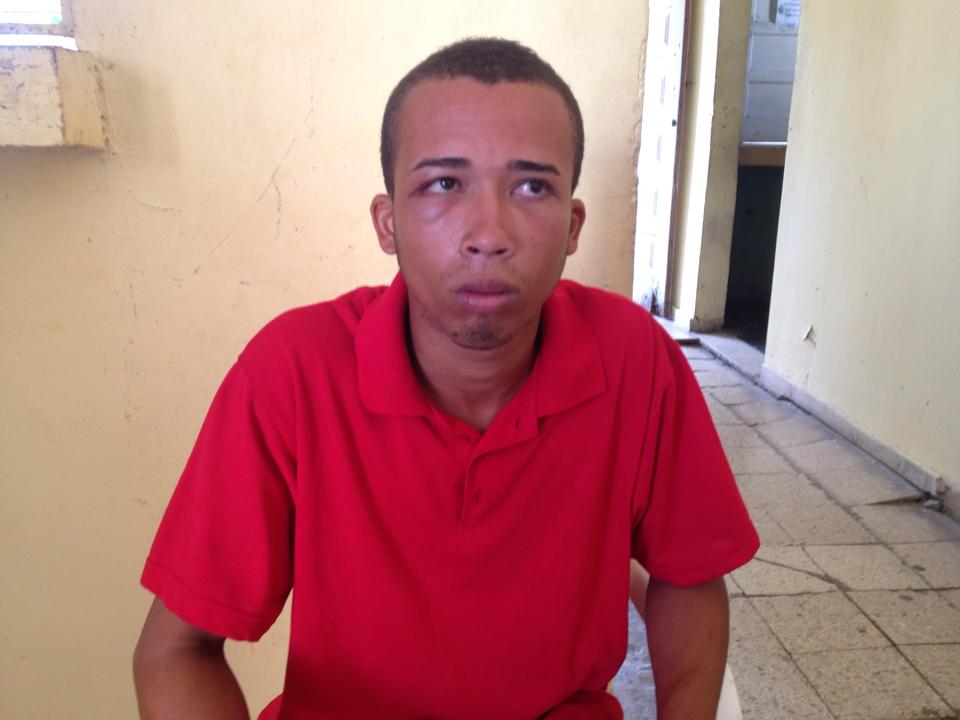 Atrapan joven acusado de robar xenón y luces a decenas de camiones maiceros en Imbert