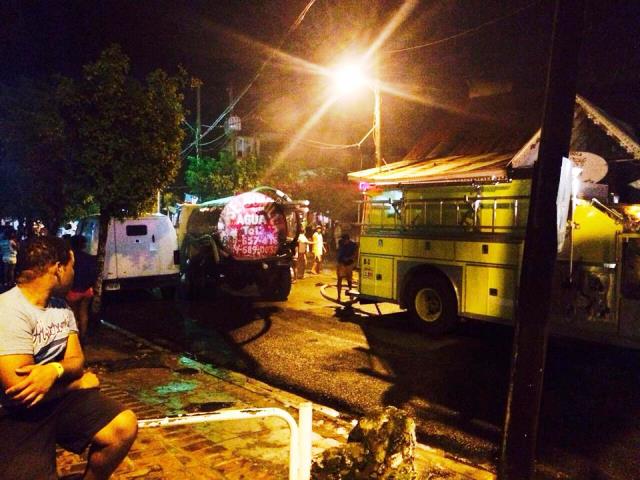 Incendio destruye parcialmente restaurant emblemático de Sosúa