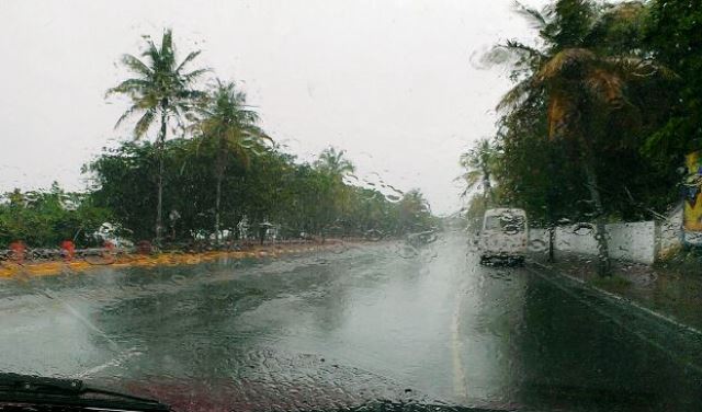 Por vaguada y onda tropical continuarán los aguaceros en las próximas 48 horas