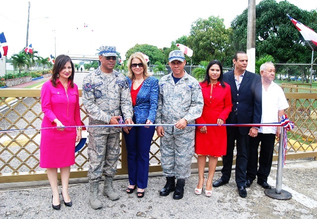 Celebran en la Base Aérea de Puerto Plata colocación de insignias a militares ascendidos e inauguran áreas remozadas