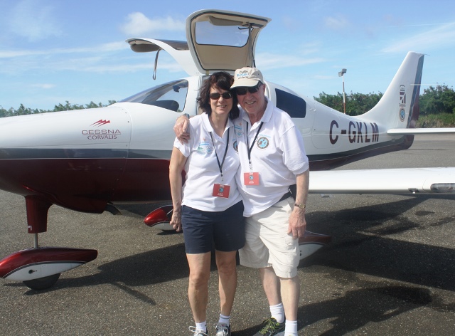 Puerto Plata recibe 24 aeronaves participantes en el Rally Copa del Caribe