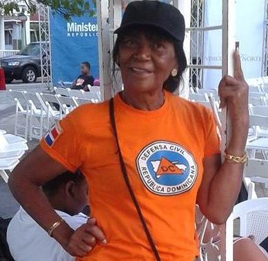 Causa pesar en Puerto Plata fallecimiento de Justina Díaz destacada voluntaria de la Defensa Civil