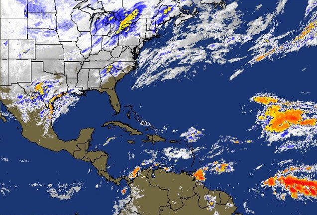 Meteorología anuncia que el cielo estará con nubes dispersas y pudieran producirse chubascos en horas nocturnas